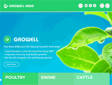 Tablet Screenshot of growell.com